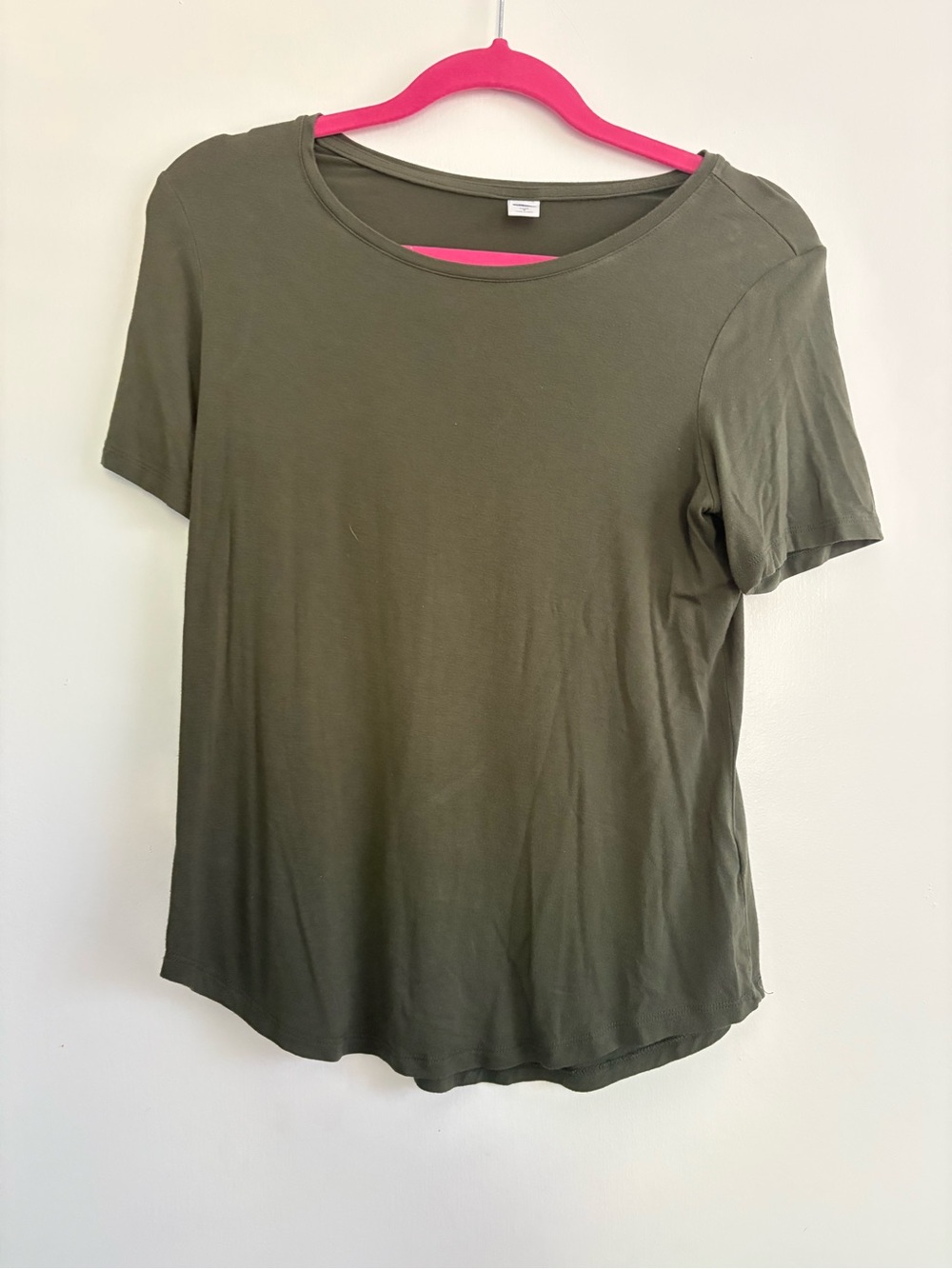 Old Navy Olive Crewneck Short-Sleeve Tee